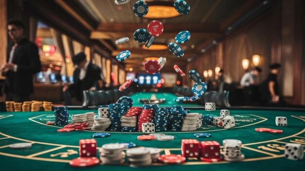 gunung platform mobile app showing live dealer table and sportsbook interface